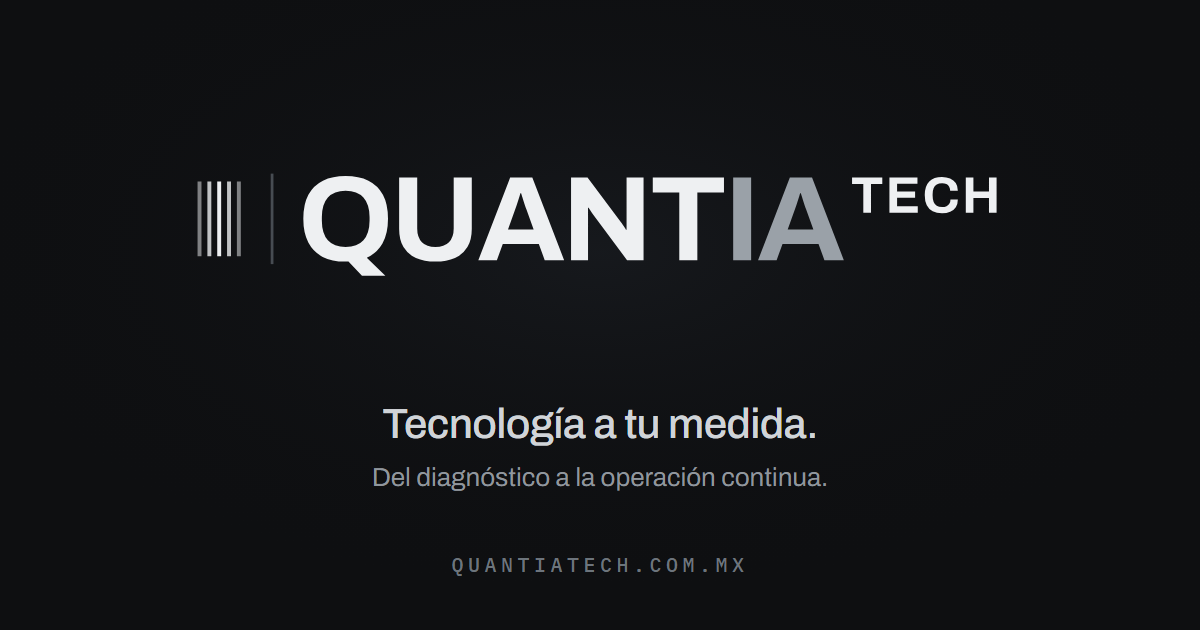 Quantia Quantia — Tecnología a tu medida